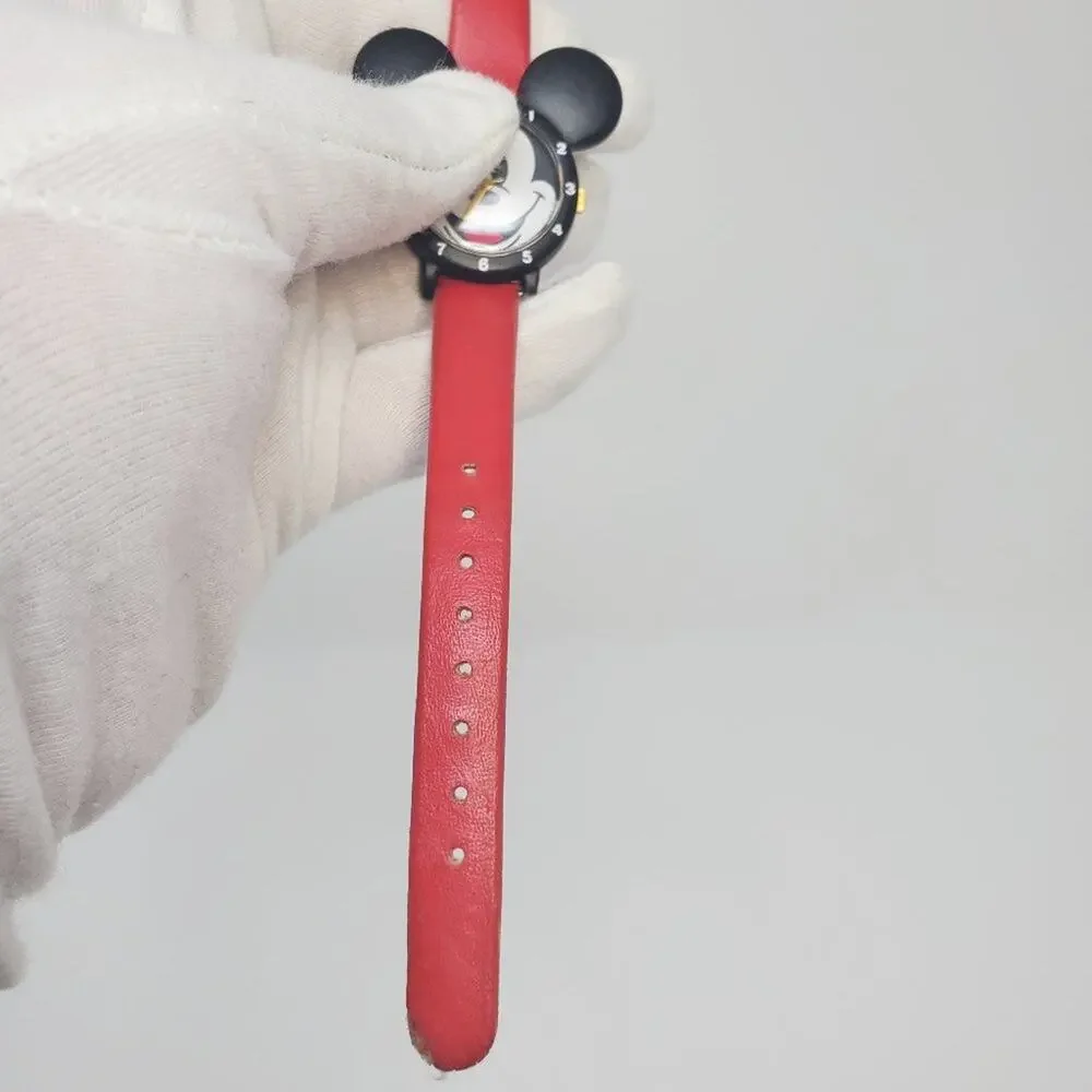 Vintage Disney X Lorus Mickey Mouse Black Ears Watch